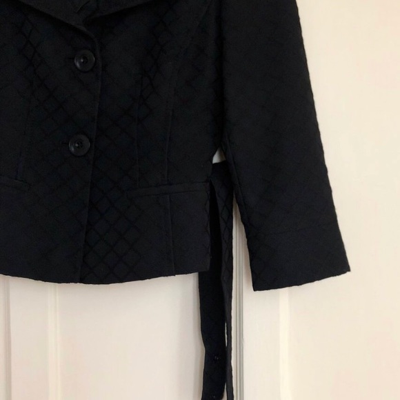 Black Valentino Roma blazer with subtle embroidery - Picture 2 of 3